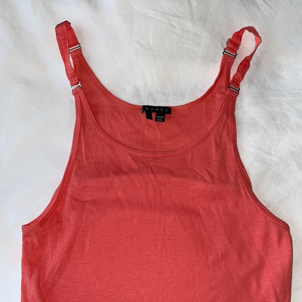 Theory Pink Tank Top, Size S